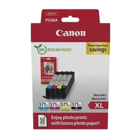   CANON CLI-571XL MULTIPACK + PHOTOPAPÍR TINTAPATRON (0332C006)