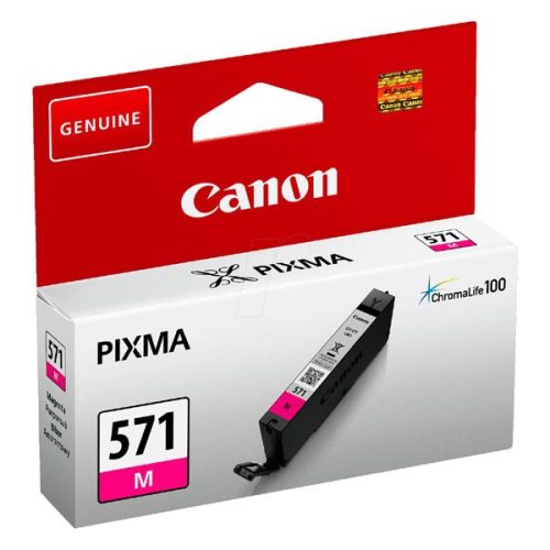 CANON CLI-571 MAGENTA (7ML) EREDETI TINTAPATRON (0387C001)