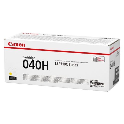 CANON CRG-040H (10K) SÁRGA EREDETI TONER (0455C001)