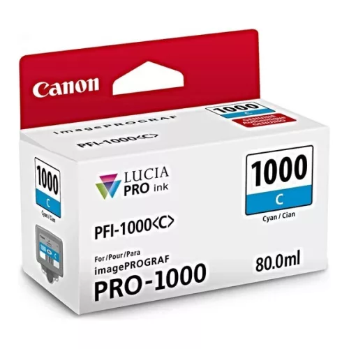 CANON PFI-1000 CIÁN EREDETI TINTAPATRON (0547C001)