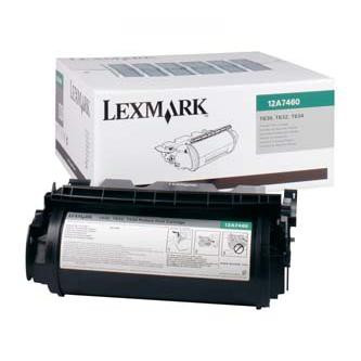 LEXMARK T620 (30K) FEKETE EREDETI TONER (12A7460)