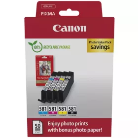 CANON CLI-581 MULTI + FOTOPAPÍR TINTAPATRON (2106C006)