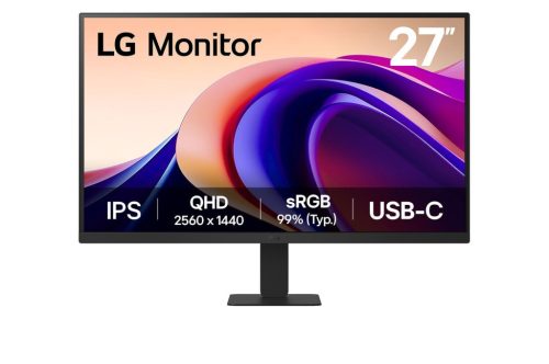 LG 27U631A-B 27", IPS, 16:9, 2560X1440, 100HZ, HDMI,USB TYPE-C, LED MONITOR