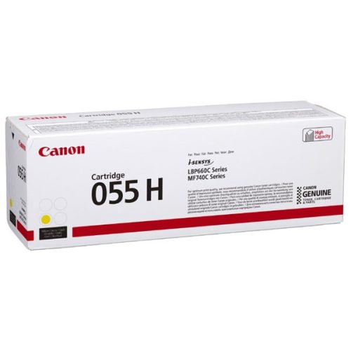 CANON CRG-055H (5,9K) SÁRGA EREDETI TONER (3017C002)