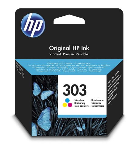 HP T6N01AE NO.303 SZÍNES EREDETI TINTAPATRON (T6N01AE)