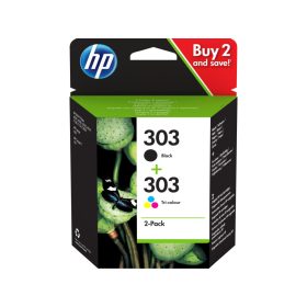   HP 3YM92AE NO.303 FEKETE/SZÍNES T6N02AE+T6N01AE EREDETI MULTIPACK (3YM92AE)