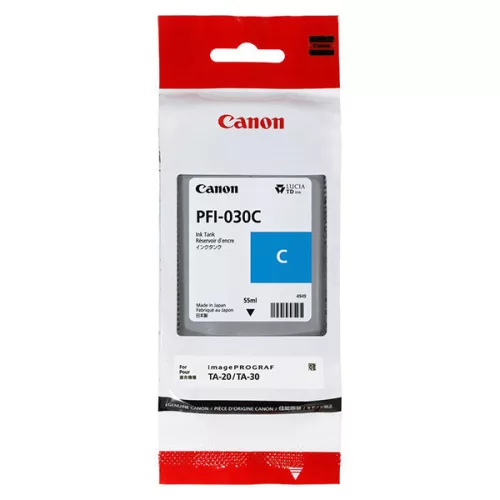 CANON PFI-030 CIÁN EREDETI TINTAPATRON (3490C001)