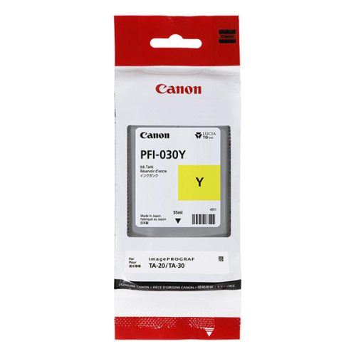 CANON PFI-030 SÁRGA EREDETI TINTAPATRON ( 3492C001)