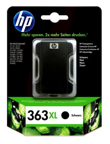 HP C8721EE NO.363XL FEKETE (20ML) EREDETI TINTAPATRON (C8721EE) LEÉRTÉKELT