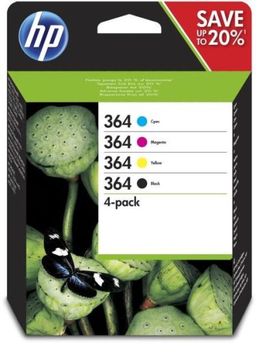HP N9J73AE NO.364 C,M,Y,BK EREDETI MULTIPACK (N9J73AE)