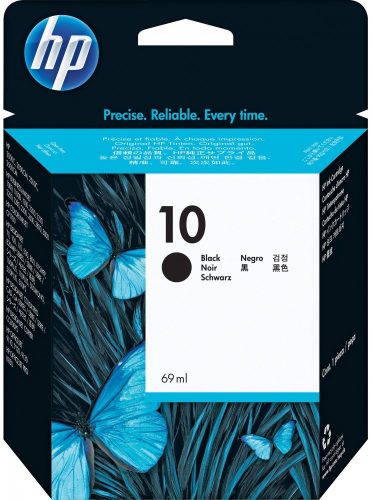 HP C4844AE NO.10 FEKETE (69ML) EREDETI TINTAPATRON (C4844AE) LEÉRTÉKELT