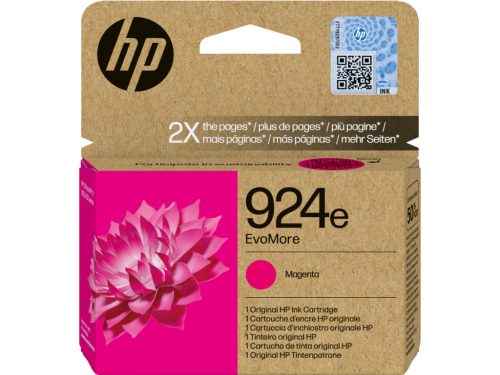 HP 4K0U8NE NO.924E MAGENTA EREDETI TINTAPATRON