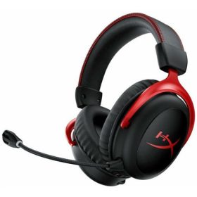   HYPERX CLOUD II WIRELESS GAMER FEJHALLGATÓ FEKETE-PIROS (4P5K4AA)