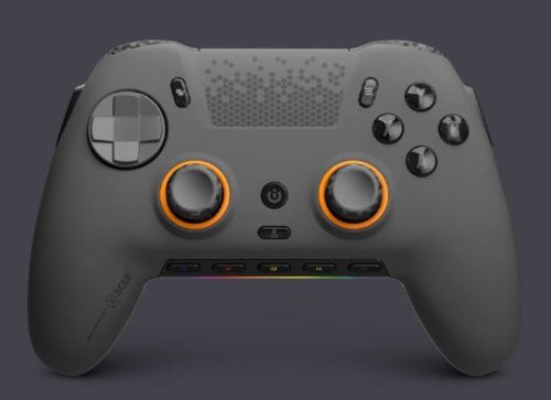 SCUF ENVISION PRO PC WIRELESS KONTROLLER, GAMEPAD, ACÉLSZÜRKE (BONTOTT DOBOZ)