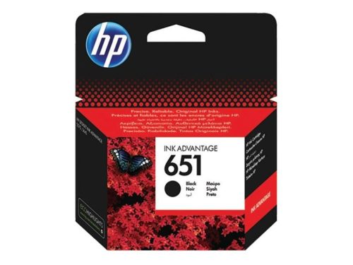 HP C2P10AE NO.651 FEKETE (4ML) EREDETI TINTAPATRON (C2P10AE)
