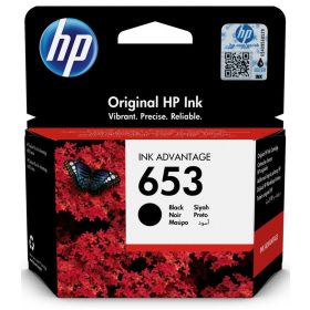HP 3YM75AE NO.653 FEKETE (6ML) EREDETI TINTAPATRON (3YM75AE)