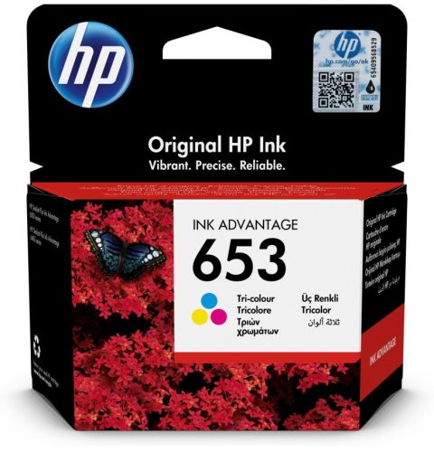 HP 3YM74AE NO.653 SZÍNES (5ML) EREDETI TINTAPATRON (3YM74AE)