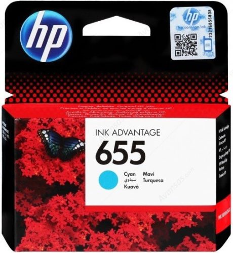 HP CZ110AE NO.655 CIÁN (9ML) EREDETI TINTAPATRON (CZ110AE)