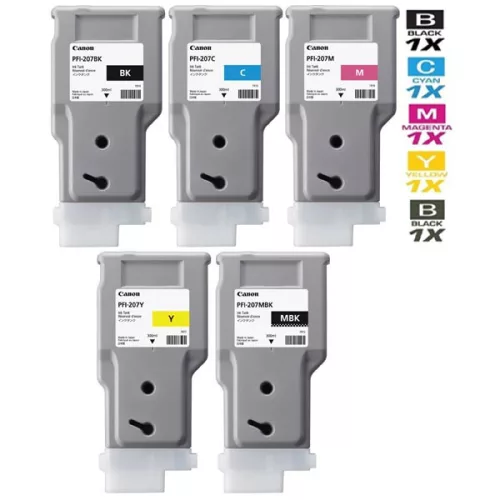 CANON PFI-207 MATTFEKETE EREDETI TINTAPATRON (8788B001)