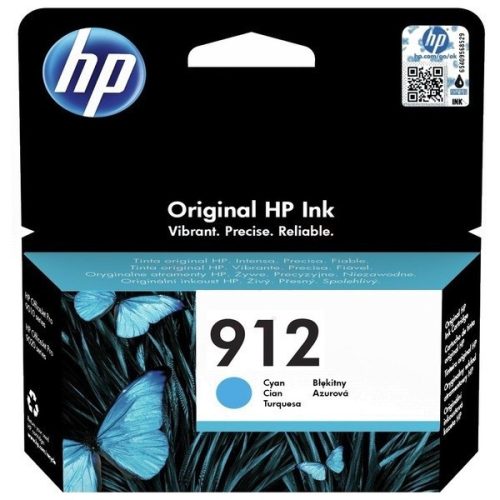 HP 3YL77AE NO.912 CIÁN (2,9ML) EREDETI TINTAPATRON (3YL77AE)