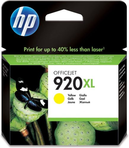 HP CD974AE NO.920XL SÁRGA (6ML) EREDETI TINTAPATRON (CD974AE)