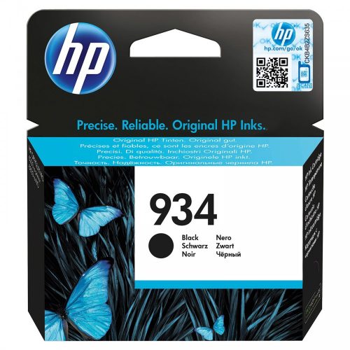 HP C2P19AE NO.934 FEKETE (10ML) EREDETI TINTAPATRON (C2P19AE)