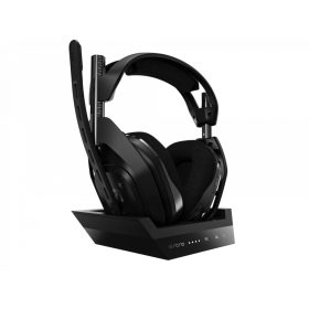   LOGITECH ASTRO A50 WIRELESS HEADSET + BASE STATION, PC/XBOX, FEKETE-ARANY (939-001682)