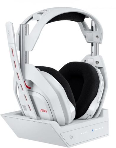 LOGITECH ASTRO A50 LIGHTSPEED WIRELESS HEADSET + BASE STATION, XBOX/PS5, FEHÉR (939-002230)