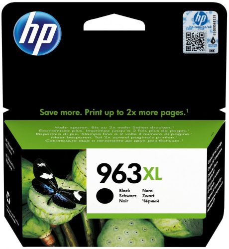 HP 3JA30AE NO.963XL FEKETE (47ML) EREDETI TINTAPATRON (3JA30AE)