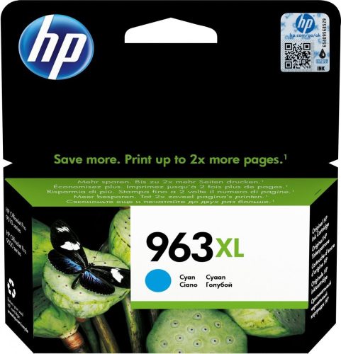 HP 3JA27AE NO.963XL CIÁN (22ML) EREDETI TINTAPATRON (3JA27AE)