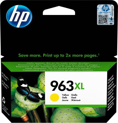 HP 3JA29AE NO.963XL SÁRGA (22ML) EREDETI TINTAPATRON (3JA29AE)
