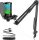 FIFINE 800656 USB MIKROFON - PODCAST/STREAM, PC/MAC/PS4/PS5, NÉMÍTÓ GOMB, KAROS ÁLLVÁNNYAL, FEKETE (A6T)
