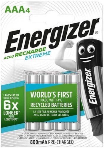 ENERGIZER EXTREME AAA (LR03) 800mAh Ni-MH AKKU  4DB/CSOM