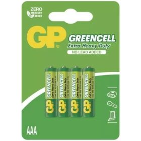 GP GREENCELL AA (R6) 15G 1,5V FÉLTARTÓS  ELEM 4DB/CSOM