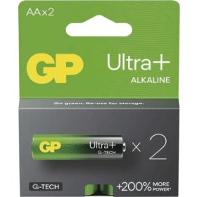 GP ULTRA+ AA (LR6) TARTÓS ALKÁLI ELEM 2DB/CSOM
