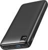 ADDTOP NAGY KAPACITÁSÚ POWER BANK 26800mAh 22,5W, FEKETE
