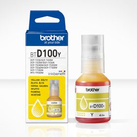 BROTHER BTD100 (5K) SÁRGA EREDETI TINTA (BTD100Y)
