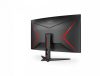 AOC C32G2ZE/BK, 31,5", VA, ÍVELT, 16:9, 1920X1080, 240 HZ, 1MS, 300 CD/M2, 2XHDMI, 1XDISPLAYPORT, GAMING MONITOR