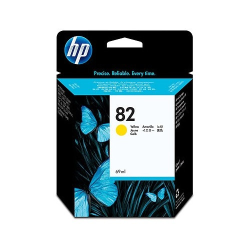 HP C4913A NO.82 SÁRGA (69ML) EREDETI TINTAPATRON (C4913A) DOBOZSÉRÜLT (LEJÁRT)