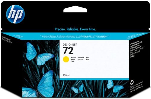 HP C9373A NO.72 SÁRGA (130ML) EREDETI TINTAPATRON (C9373A)