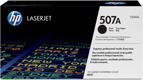 HP CE400A NO.507A FEKETE (5,5K) EREDETI TONER (CE400A)