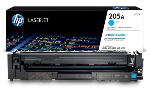 HP CF531A NO.205A CIÁN (0,9K) EREDETI TONER (CF531A)