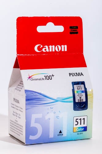 CANON CL-511 SZÍNES (9ML) EREDETI TINTAPATRON (2972B001)
