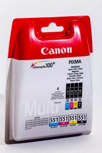 CANON CLI-551 BCMY (4X7ML) EREDETI 4-IN-1 MULTIPACK (6509B009)