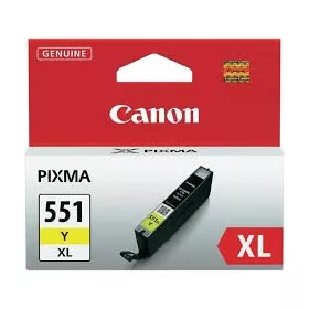 CANON CLI-551XL SÁRGA (11ML) EREDETI TINTAPATRON (6446B001)