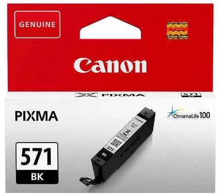 CANON CLI-571 FEKETE (7ML) EREDETI TINTAPATRON (0385C001)