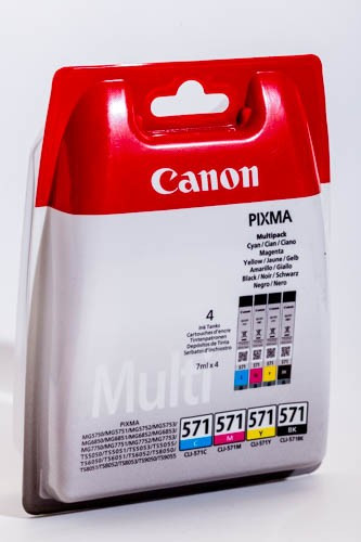 CANON CLI-571 BCMY (4X7ML) EREDETI 4-IN-1 MULTIPACK (0386C008)