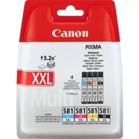 CANON CLI-581XXL BCMY (4X11,7ML) EREDETI 4-IN-1 MULTIPACK (1998C005)