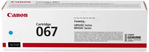 CANON CRG-067 CIÁN (1,2K) EREDETI TONER (5101C002)