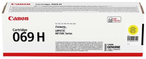 CANON CRG-069H SÁRGA (5,5K) EREDETI TONER (5095C002)
